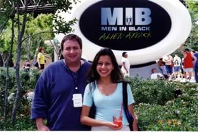 Ron and Yahira  at universal stuidos without the weed